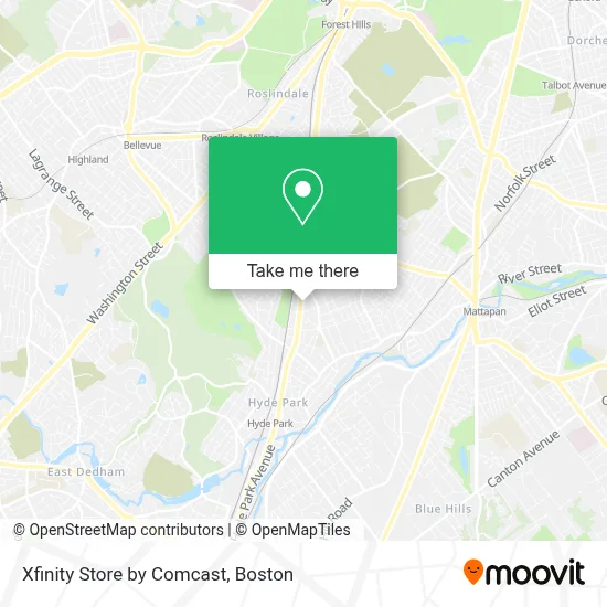 Xfinity Store by Comcast map