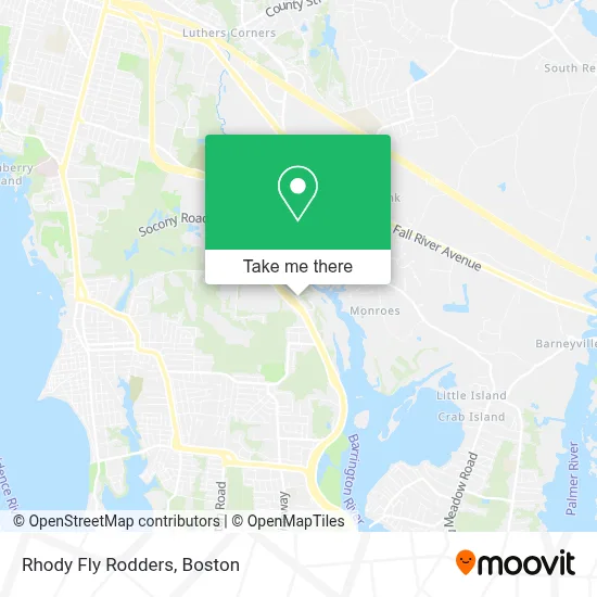 Rhody Fly Rodders map