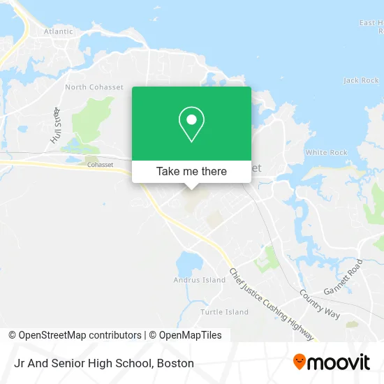 Jr And Senior High School map