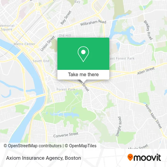 Axiom Insurance Agency map