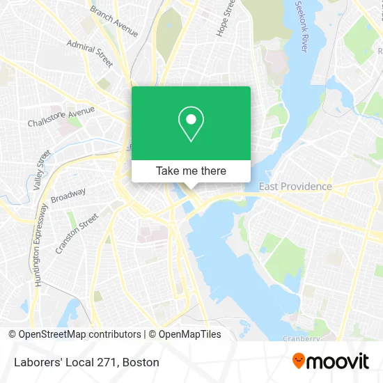 Laborers' Local 271 map