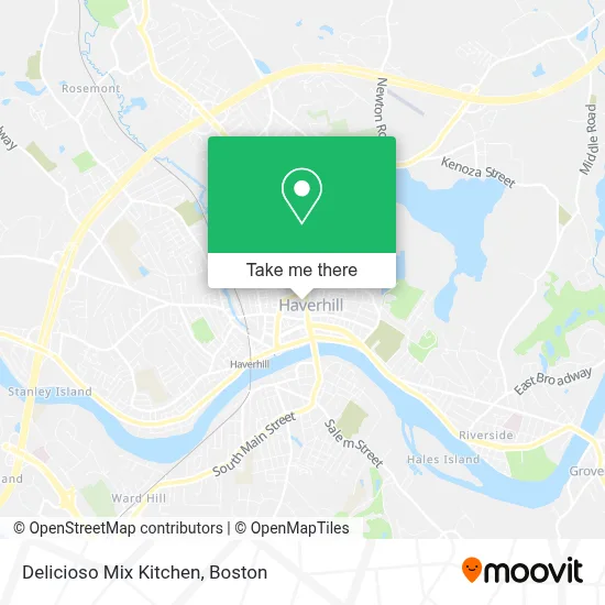 Delicioso Mix Kitchen map