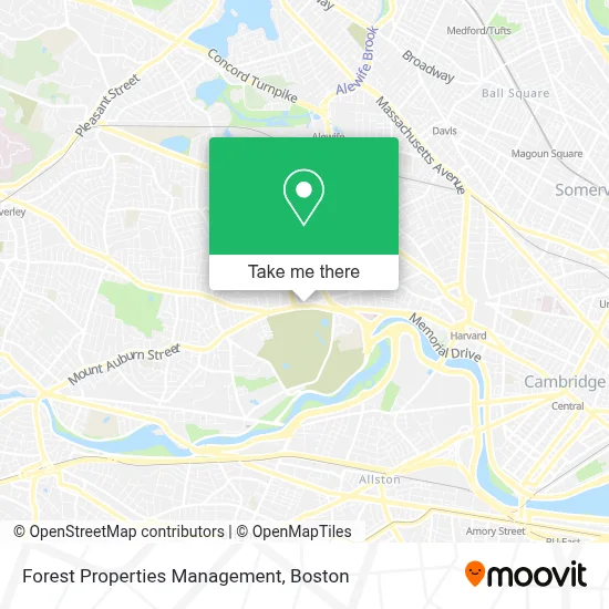 Forest Properties Management map