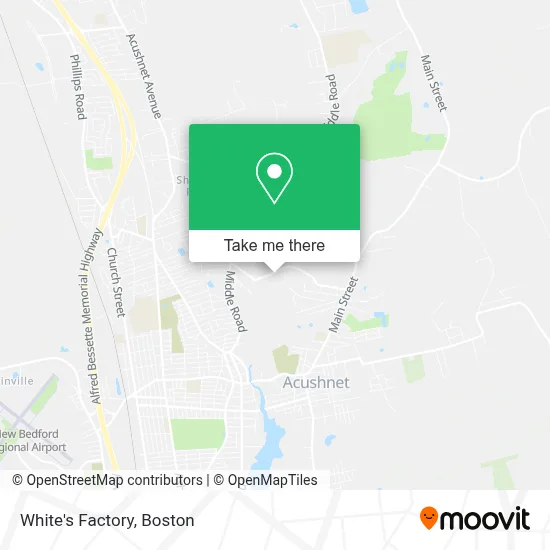 White's Factory map