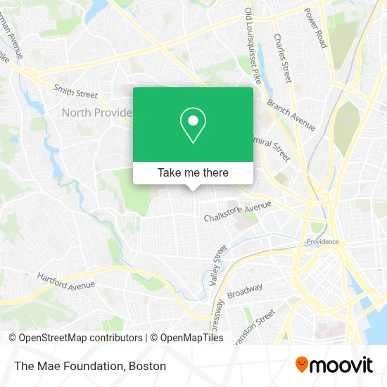 The Mae Foundation map