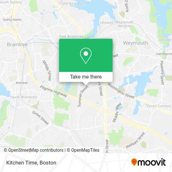 Kitchen Time map