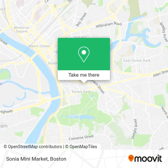 Sonia Mini Market map