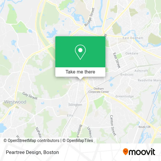 Peartree Design map