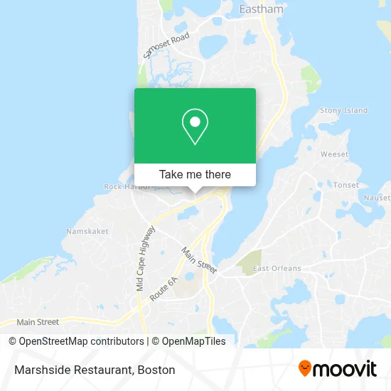 Marshside Restaurant map