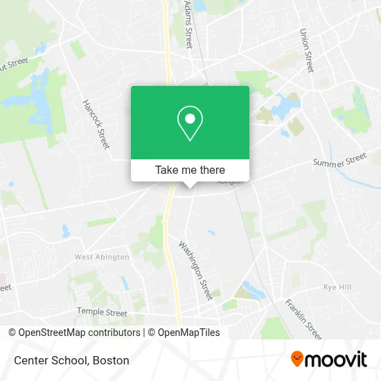 Center School map