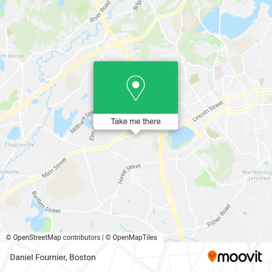 Daniel Fournier map