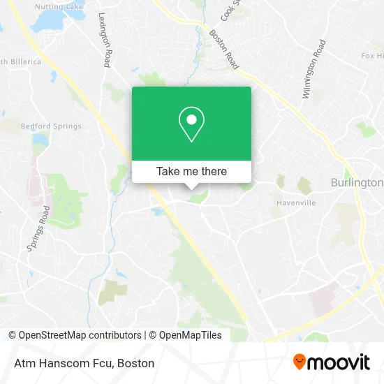 Atm Hanscom Fcu map
