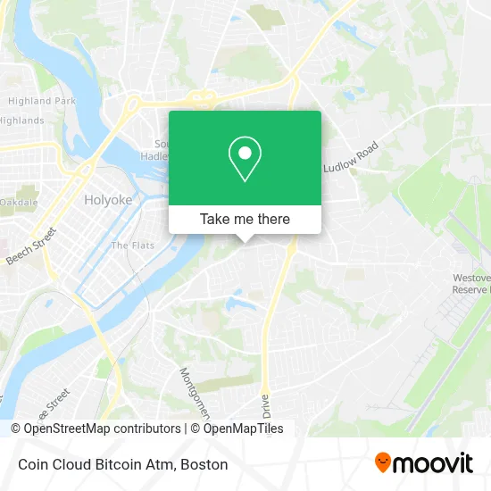 Coin Cloud Bitcoin Atm map