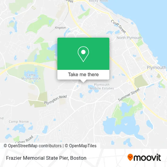 Frazier Memorial State Pier map