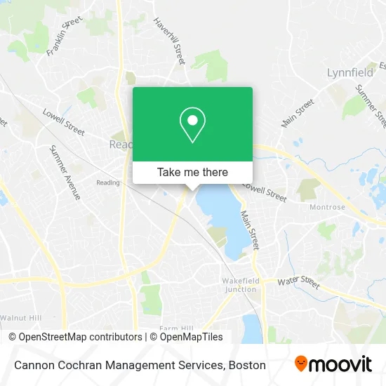 Cannon Cochran Management Services map