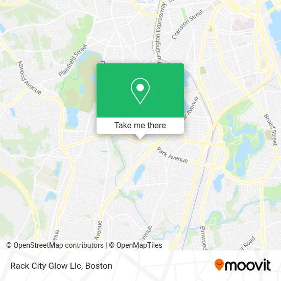 Rack City Glow Llc map