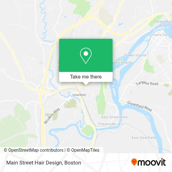 Main Street Hair Design map