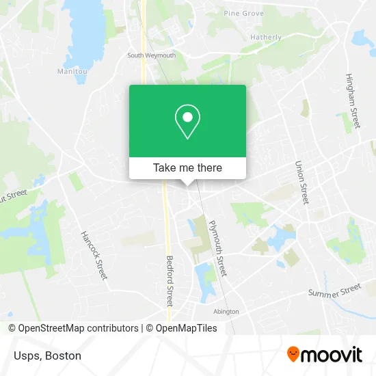 Usps map