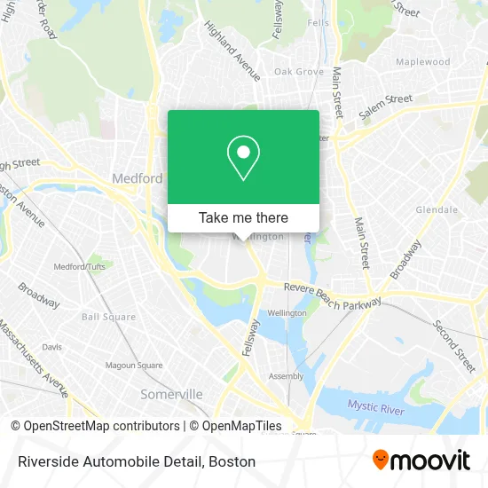Riverside Automobile Detail map