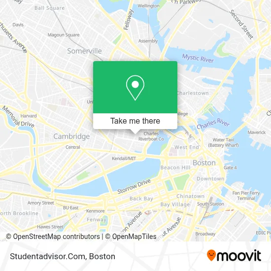 Studentadvisor.Com map