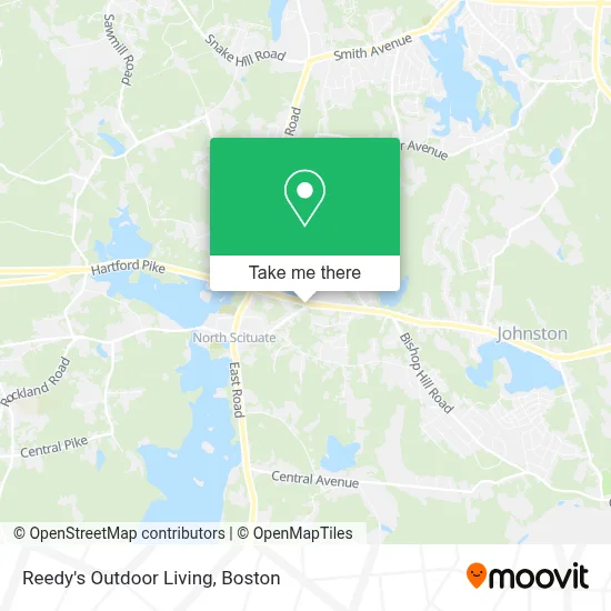 Reedy's Outdoor Living map