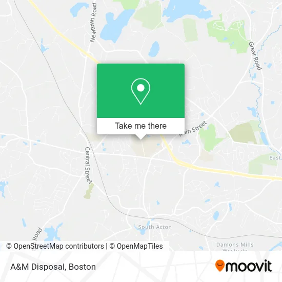 A&M Disposal map