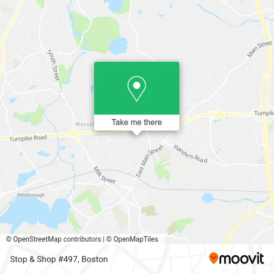 Stop & Shop #497 map