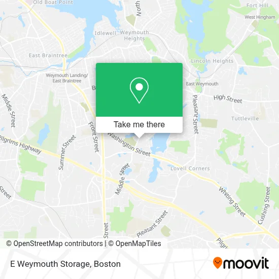 E Weymouth Storage map