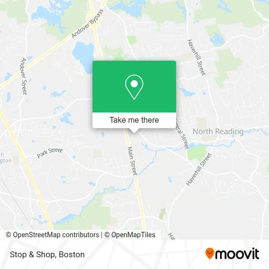 Stop & Shop map