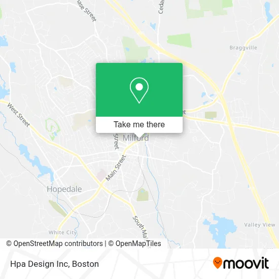 Hpa Design Inc map