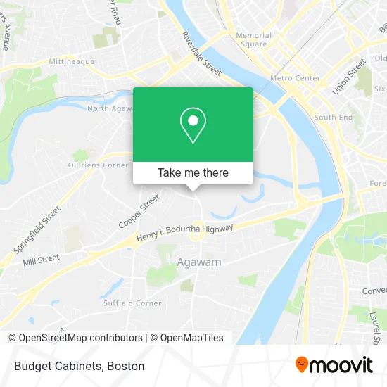 Budget Cabinets map