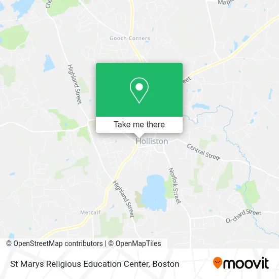St Marys Religious Education Center map