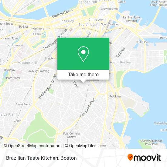 Brazilian Taste Kitchen map
