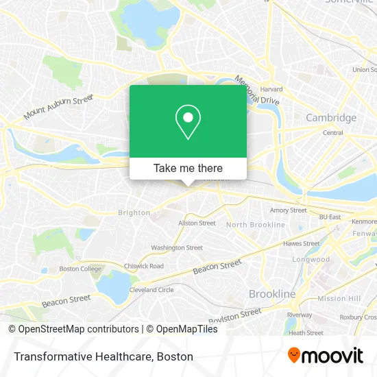 Transformative Healthcare map