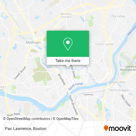 Pac Lawrence map