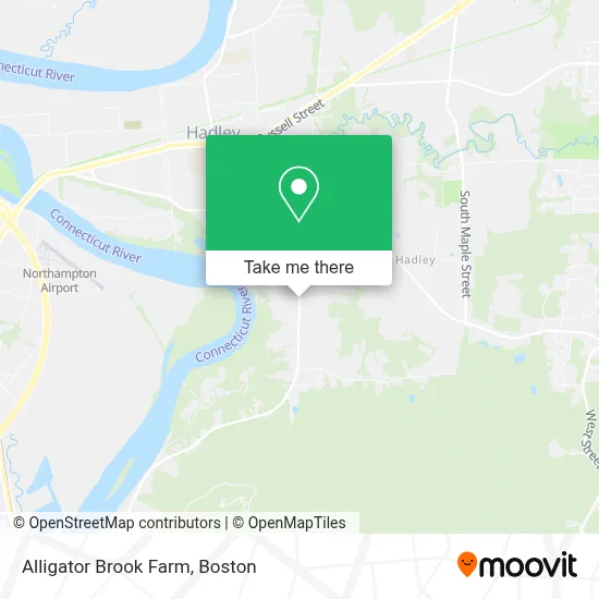 Alligator Brook Farm map
