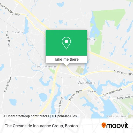 The Oceanside Insurance Group map