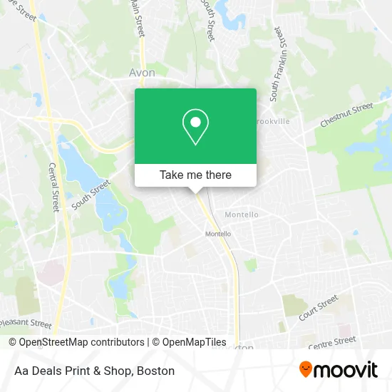 Aa Deals Print & Shop map