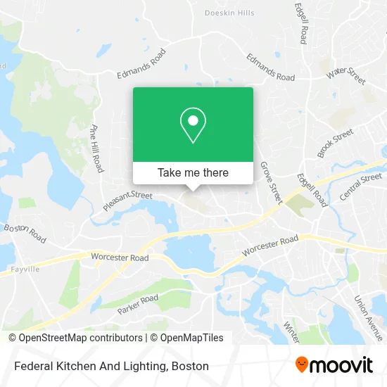 Federal Kitchen And Lighting map