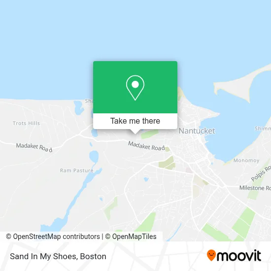 Sand In My Shoes map