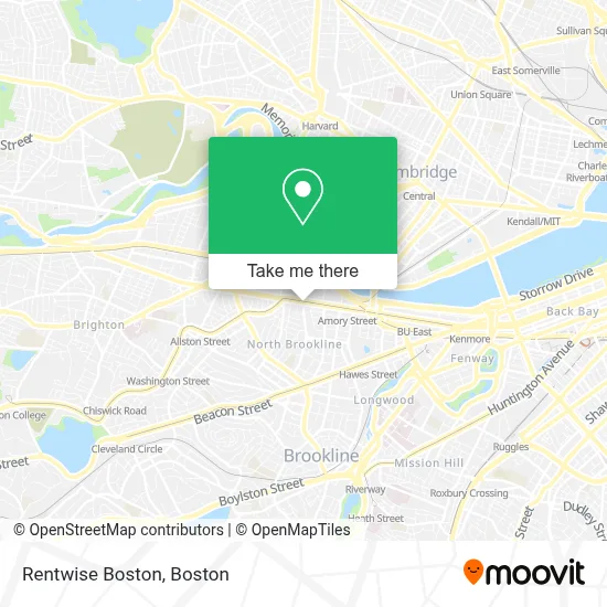 Rentwise Boston map