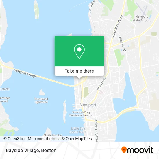 Bayside Village map
