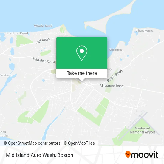 Mid Island Auto Wash map