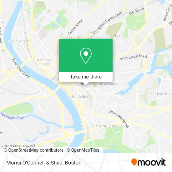 Morisi O'Connell & Shea map