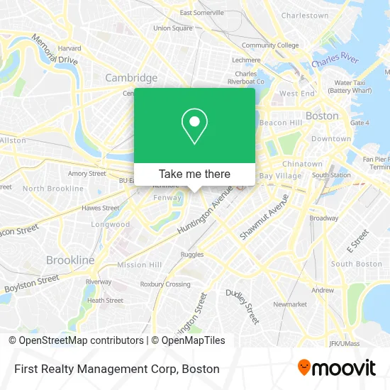 First Realty Management Corp map
