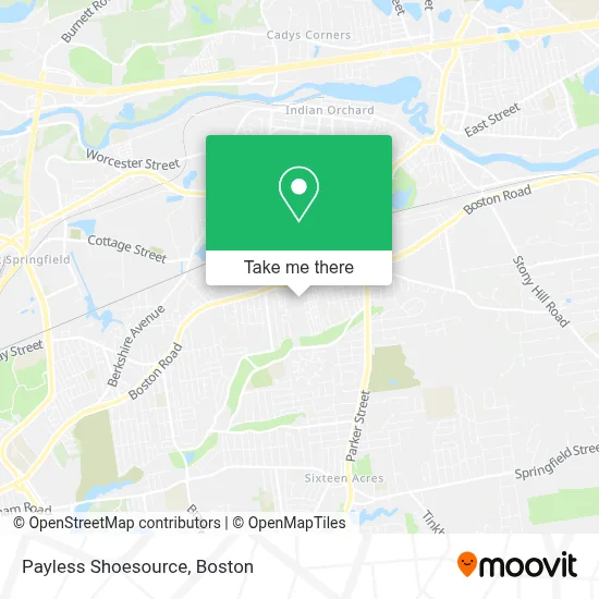 Payless Shoesource map
