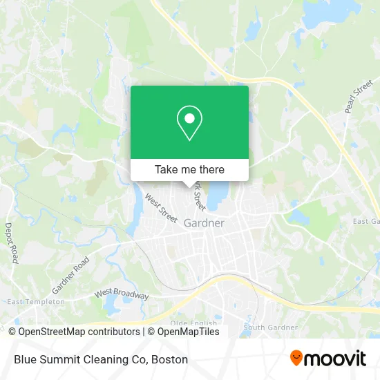 Blue Summit Cleaning Co map