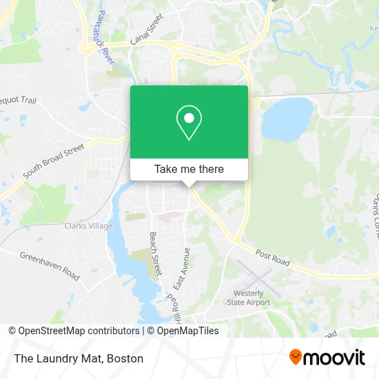 The Laundry Mat map