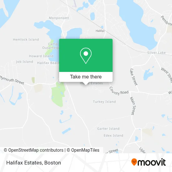 Halifax Estates map