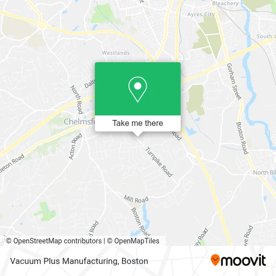 Vacuum Plus Manufacturing map